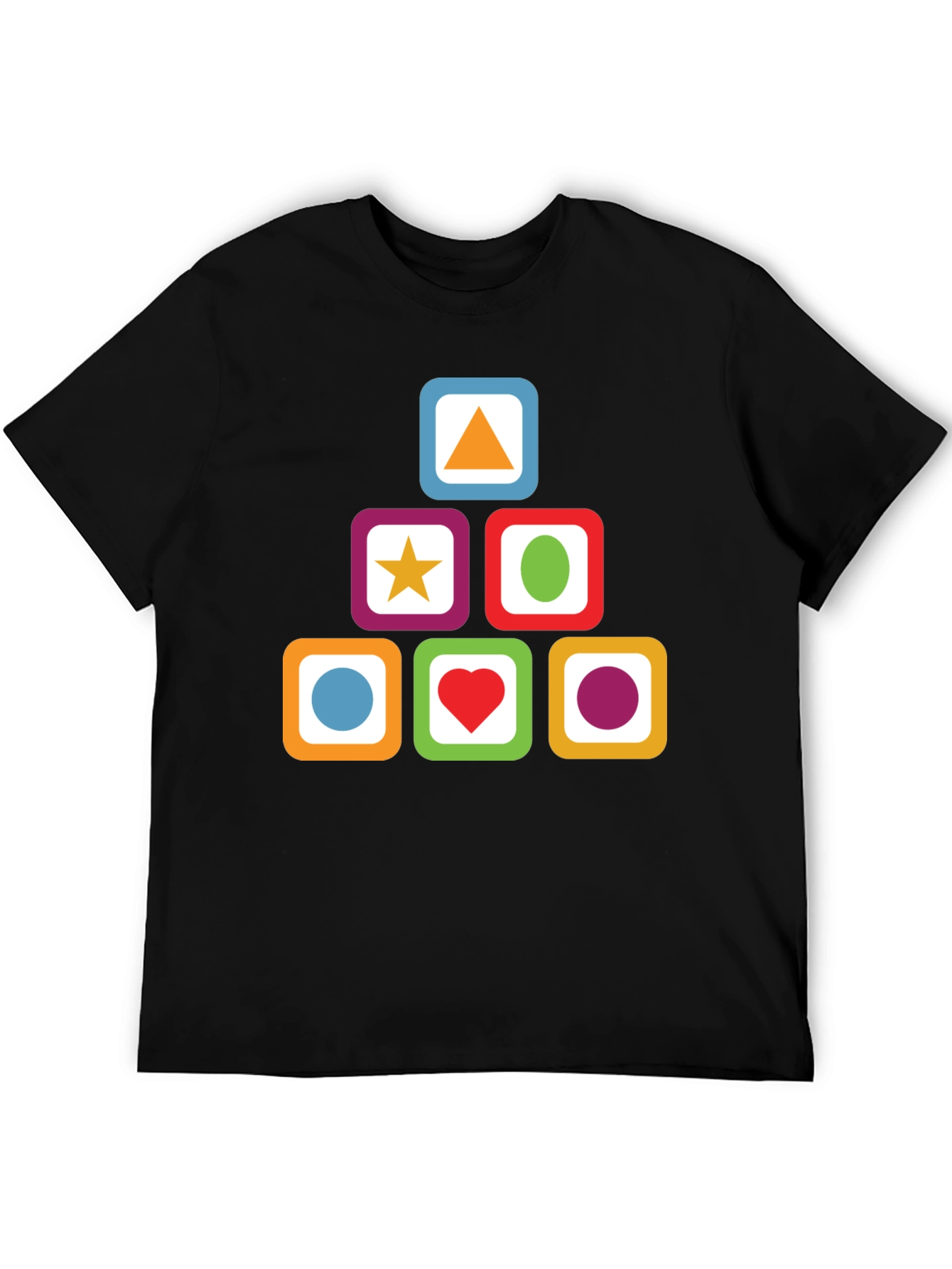 Colorful Geometric Shapes T-Shirt