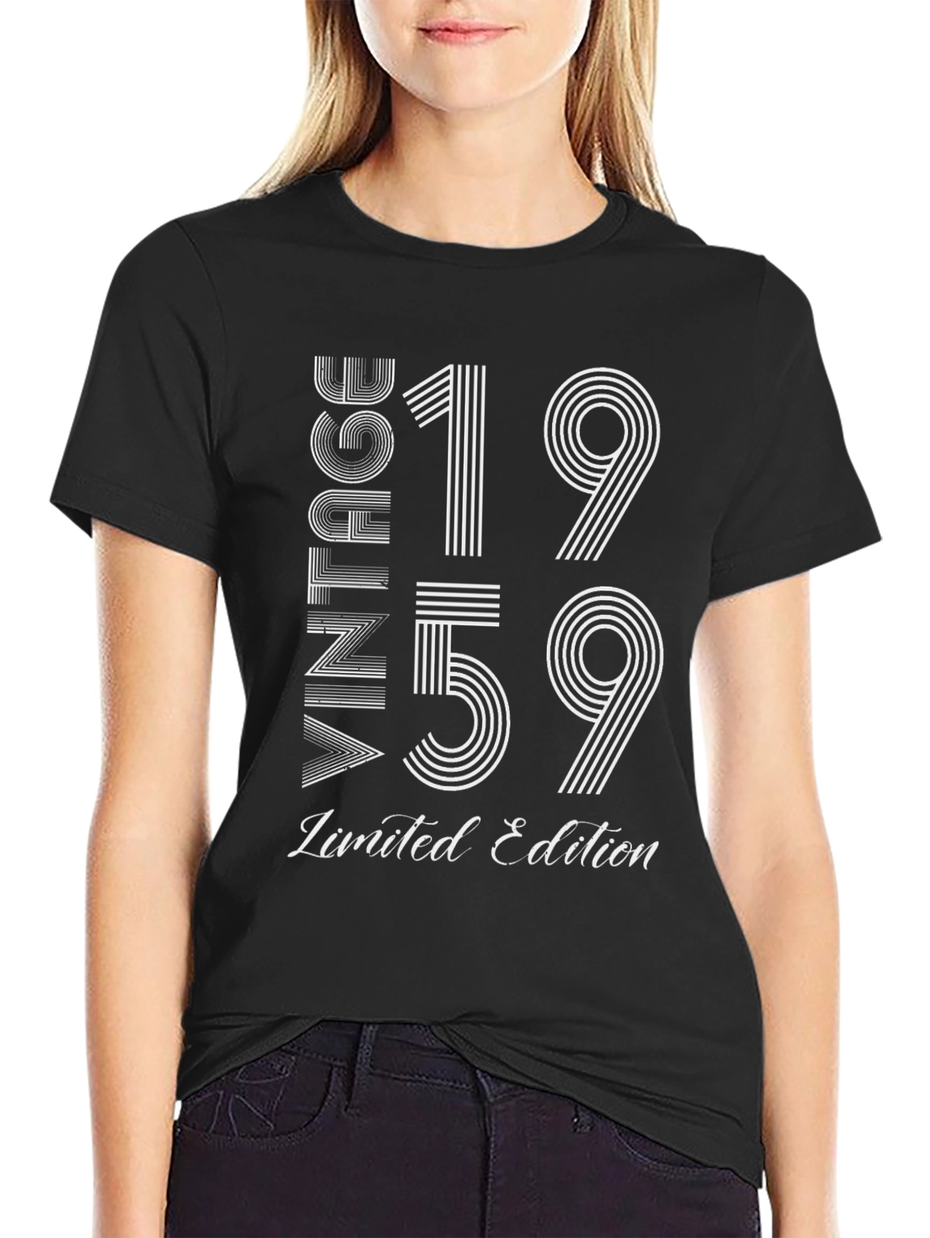 Vintage 1959 Limited Edition Black T-Shirt