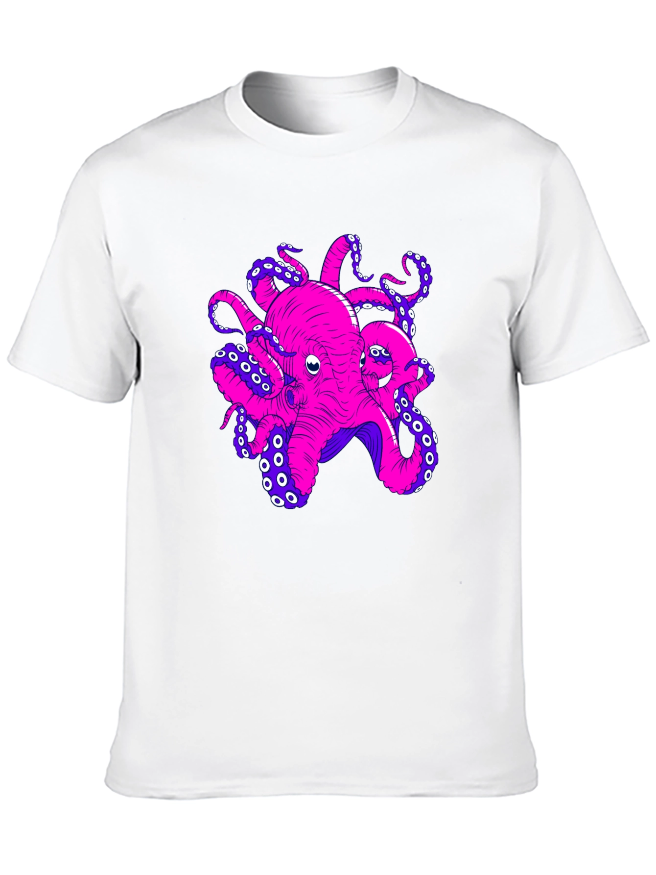 Octopus Graphic T-Shirt - Mens Black Tee