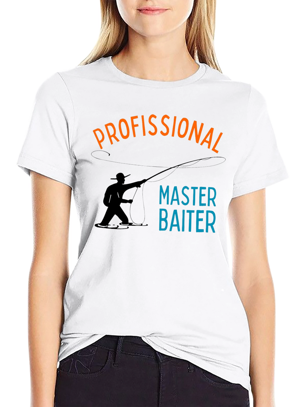 Master Baiter Fishing T-Shirt - Funny Fisherman Tee