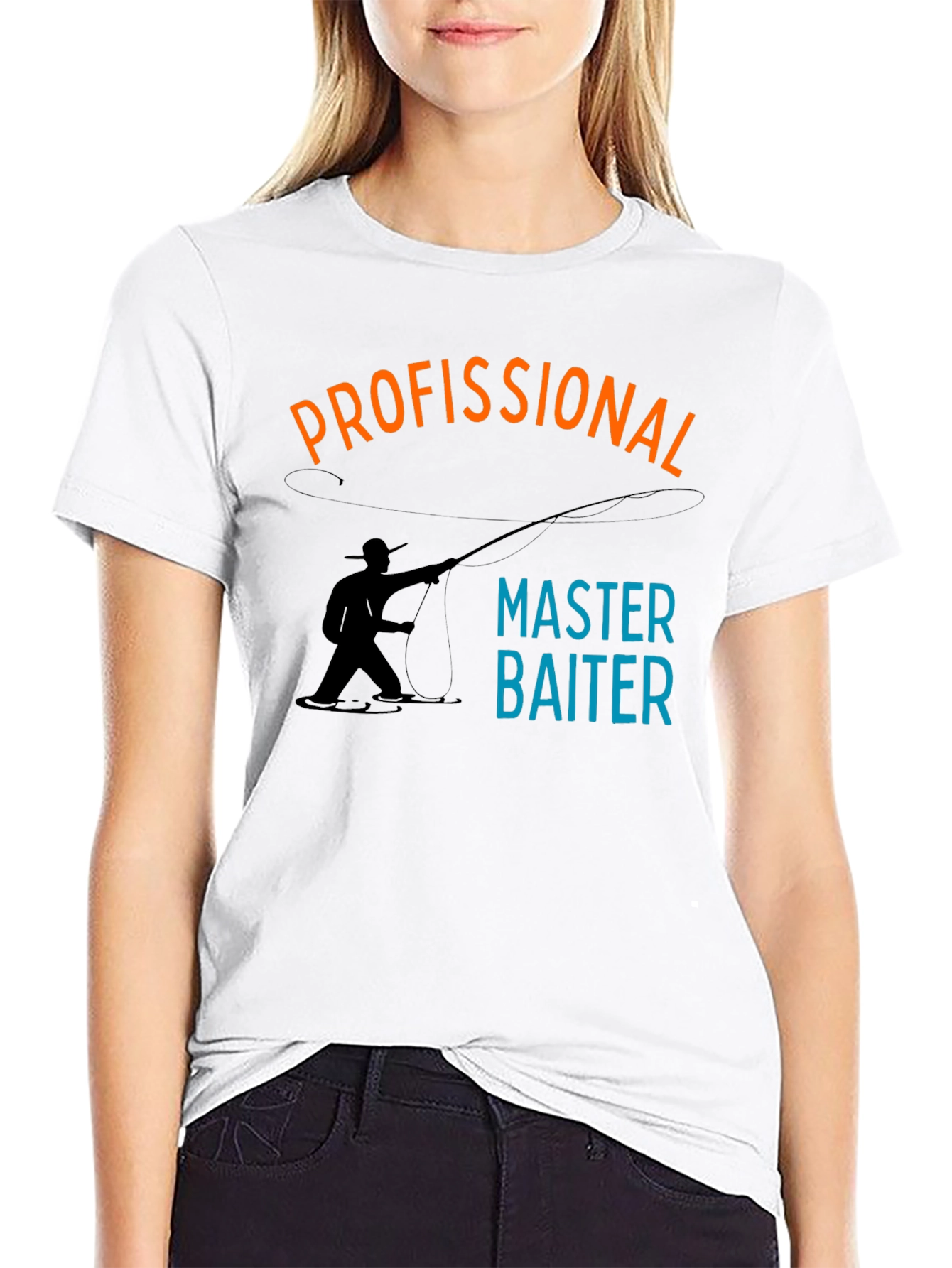 Master Baiter Fishing T-Shirt - Funny Fisherman Tee