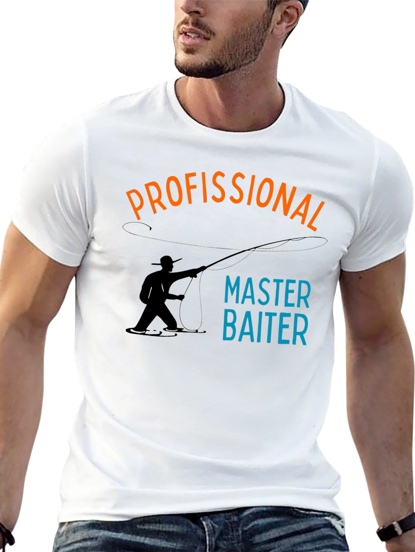 Master Baiter Fishing T-Shirt - Funny Fisherman Tee