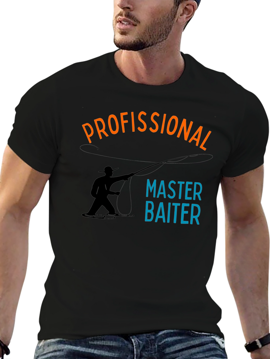 Master Baiter Fishing T-Shirt - Funny Fisherman Tee