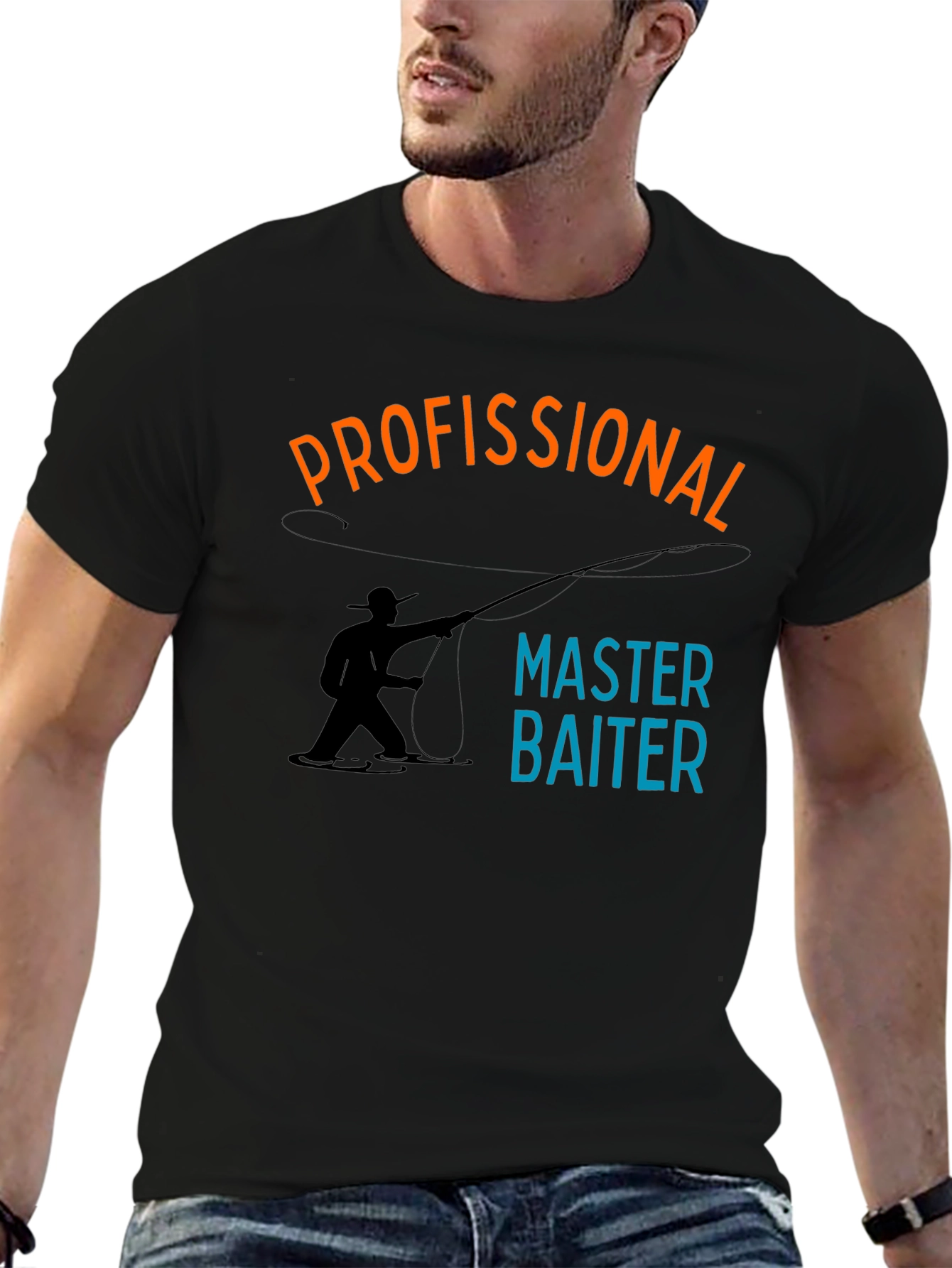 Master Baiter Fishing T-Shirt - Funny Fisherman Tee