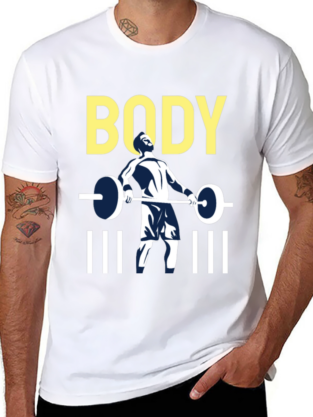 Bodybuilding Workout T-Shirt Gym Fitness Tee
