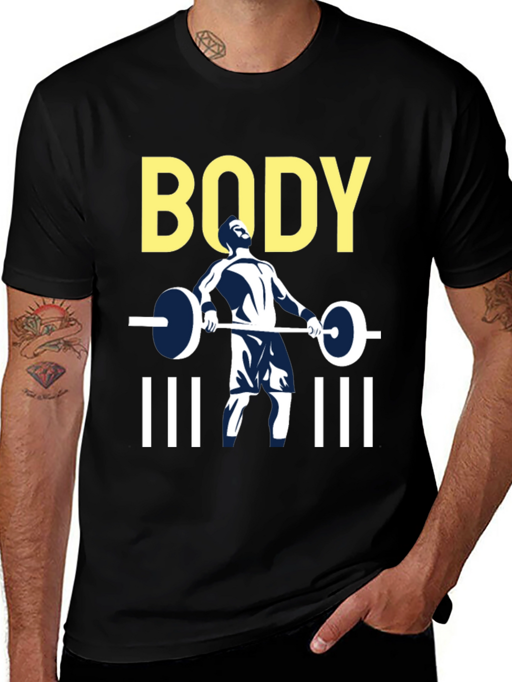 Bodybuilding Workout T-Shirt Gym Fitness Tee