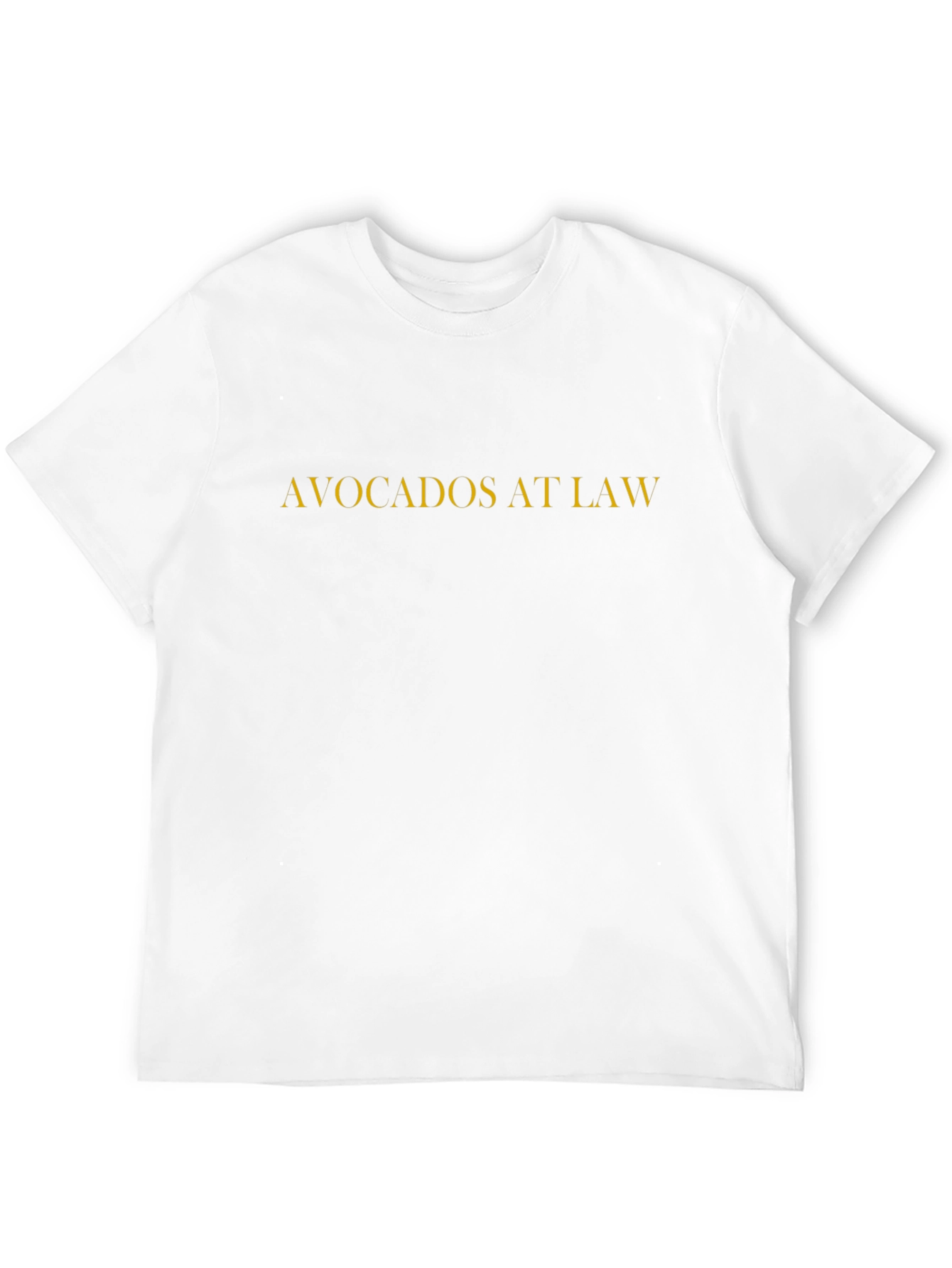 Avocados at Law Novelty T-Shirt - Black