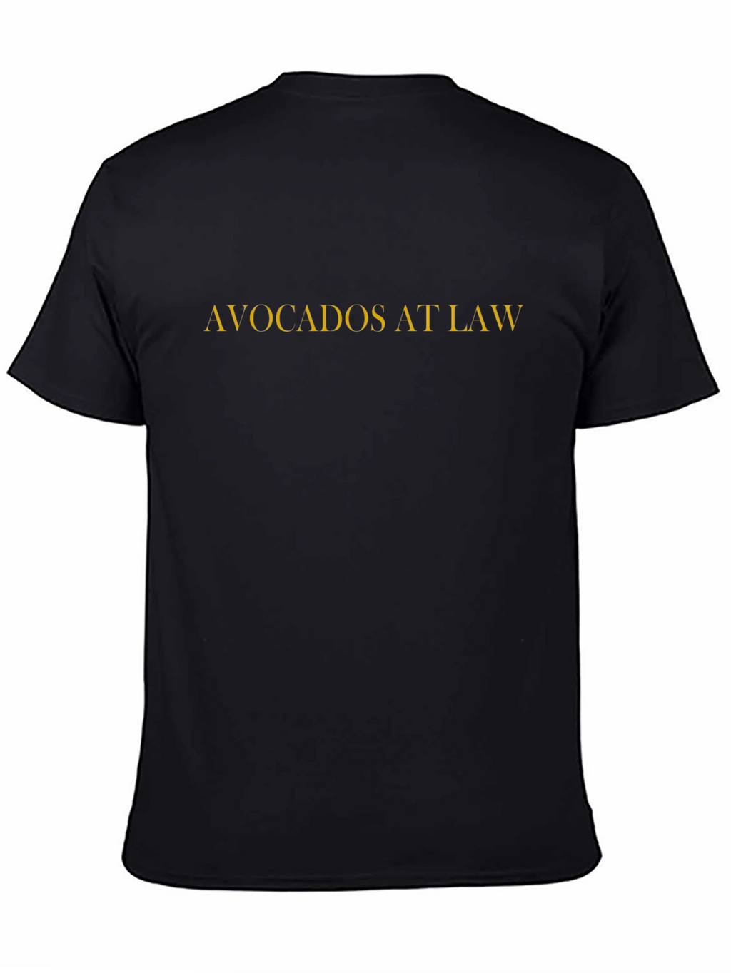 Avocados at Law Novelty T-Shirt - Black