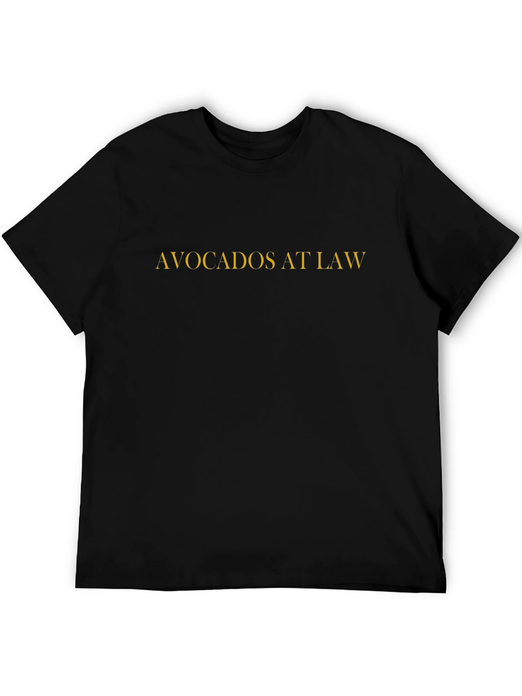Avocados at Law Novelty T-Shirt - Black