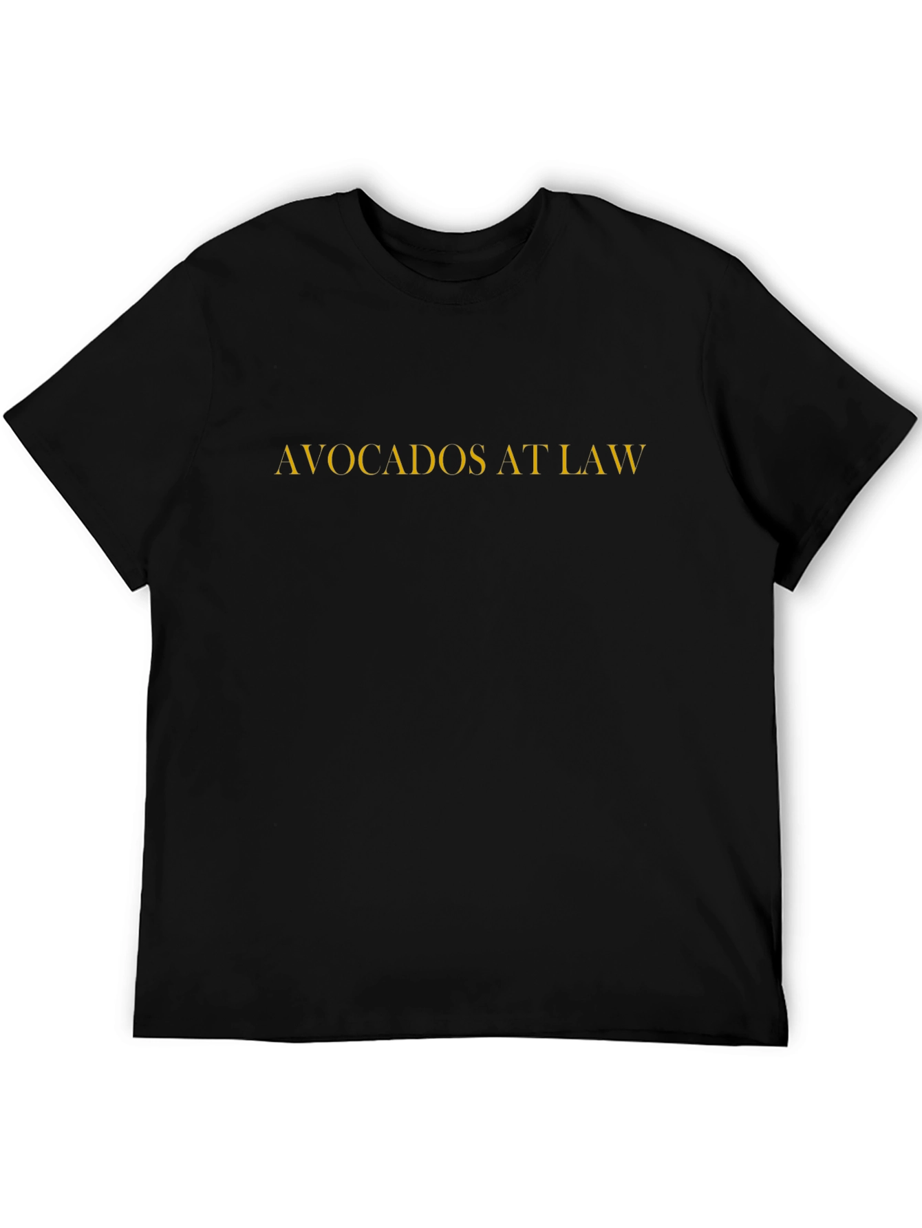 Avocados at Law Novelty T-Shirt - Black