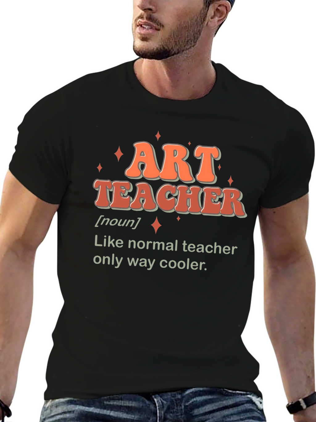 Art Teacher Definition Graphic Tee