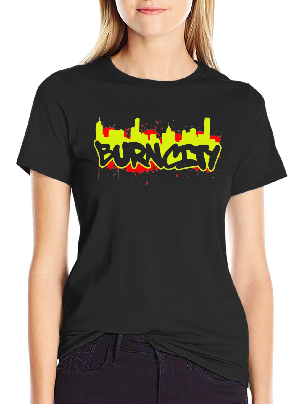 Burn City Graphic Tee - Urban Style