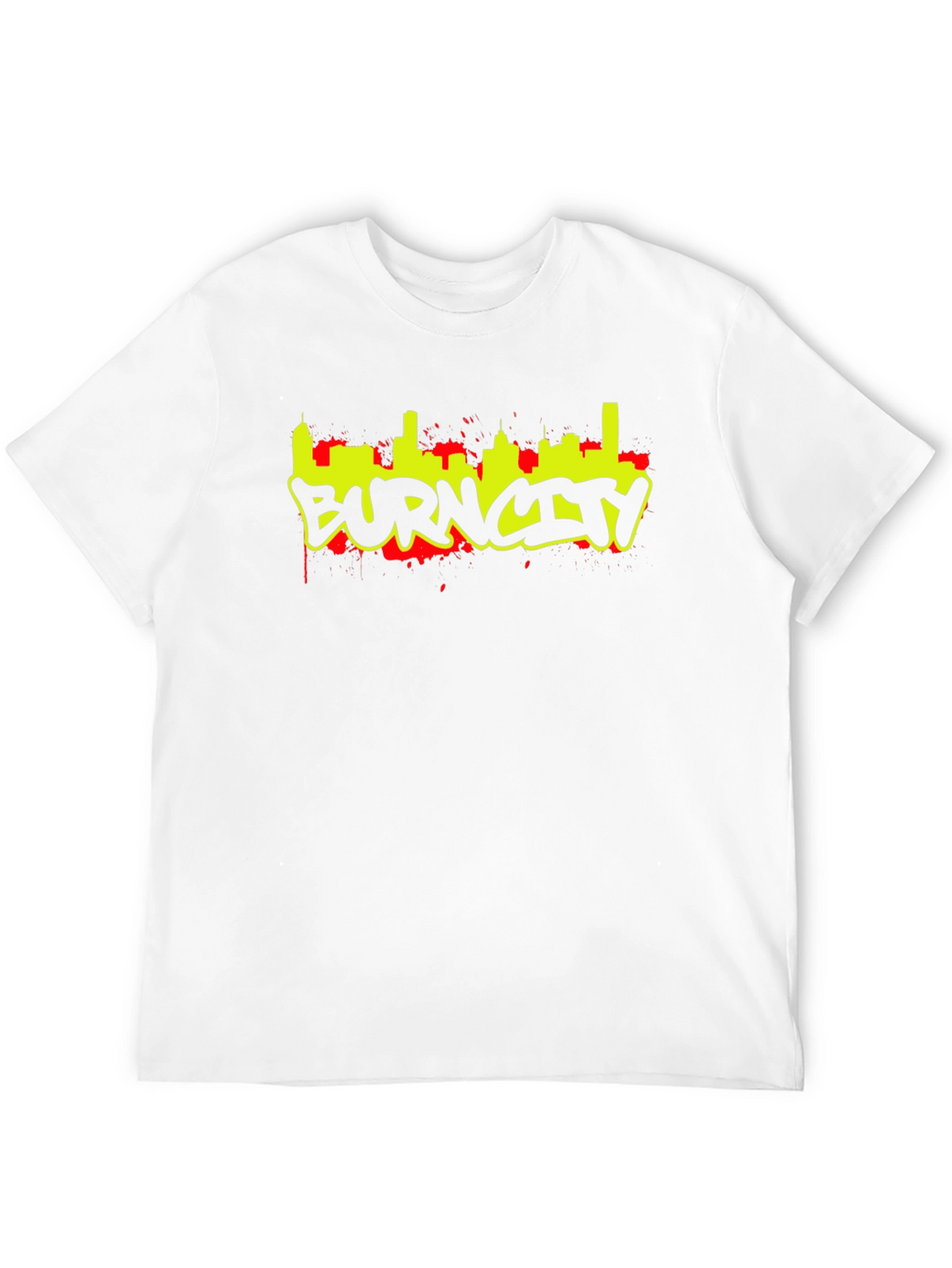 Burn City Graphic Tee - Urban Style