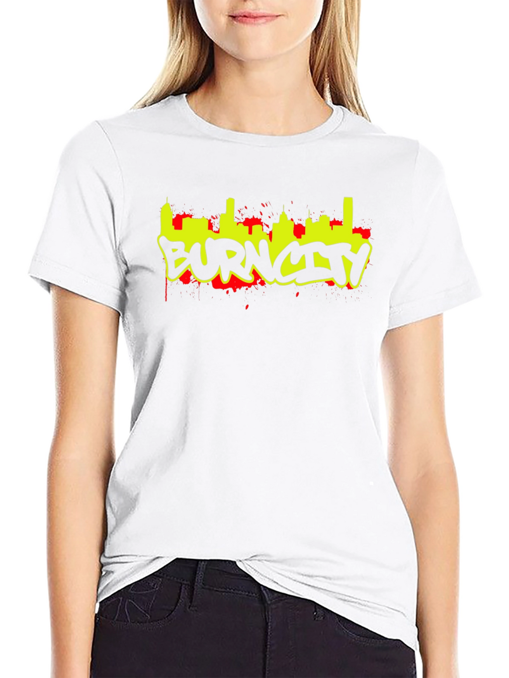 Burn City Graphic Tee - Urban Style