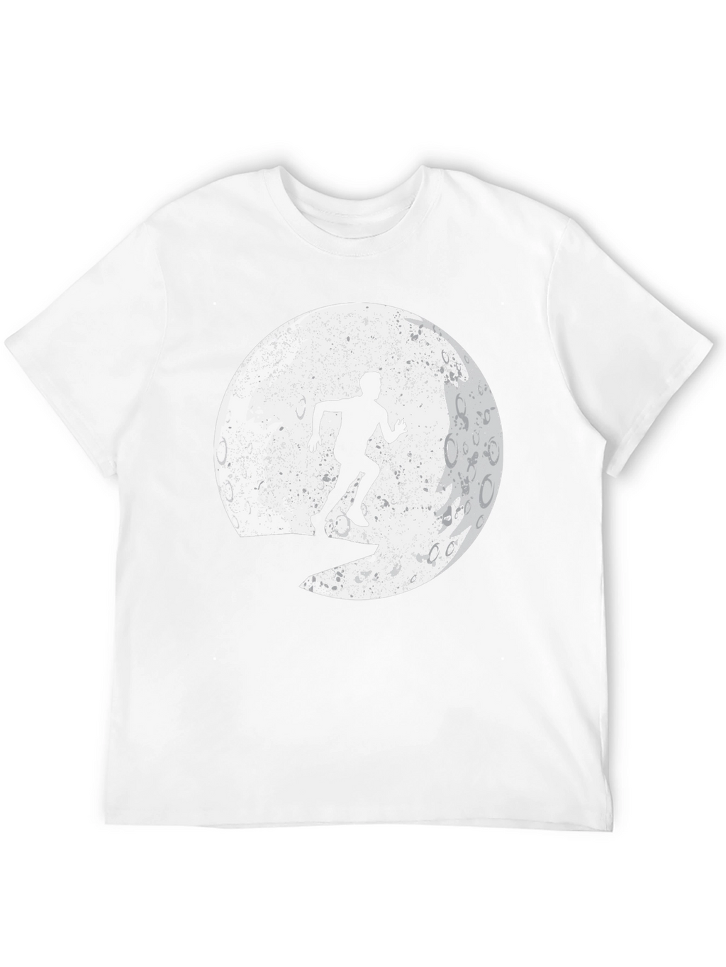 Silhouette Runner Graphic T-Shirt - Black