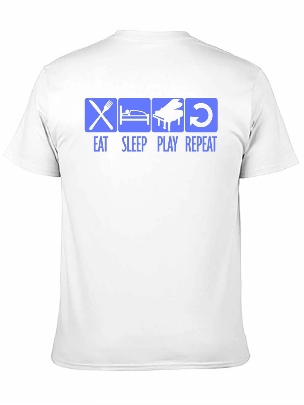 Eat Sleep Play Repeat Graphic Tee