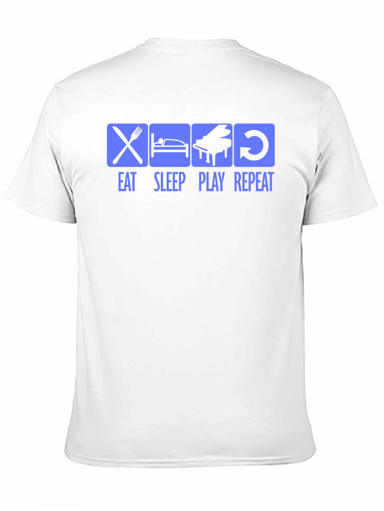 Eat Sleep Play Repeat Graphic Tee