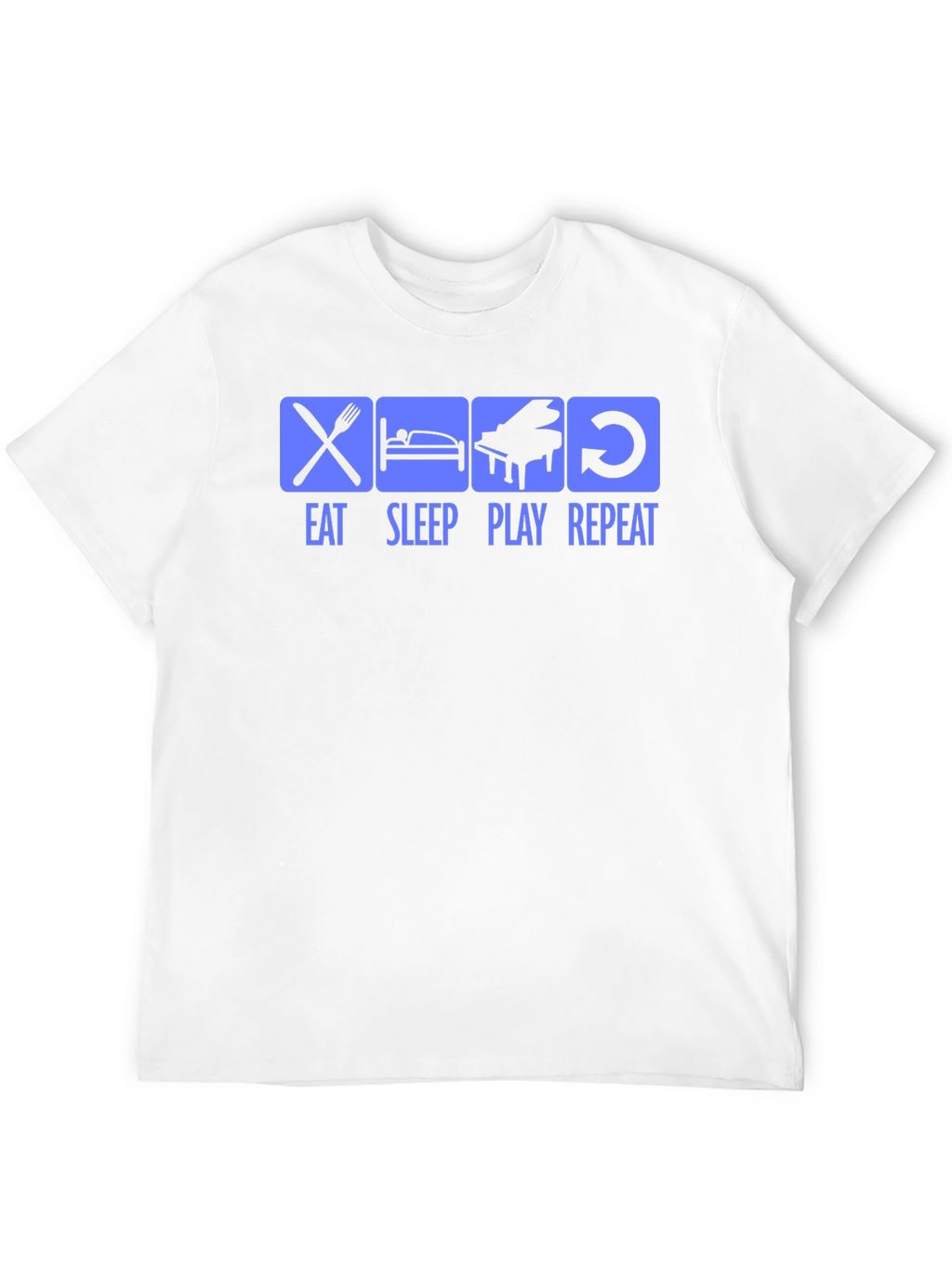 Eat Sleep Play Repeat Graphic Tee