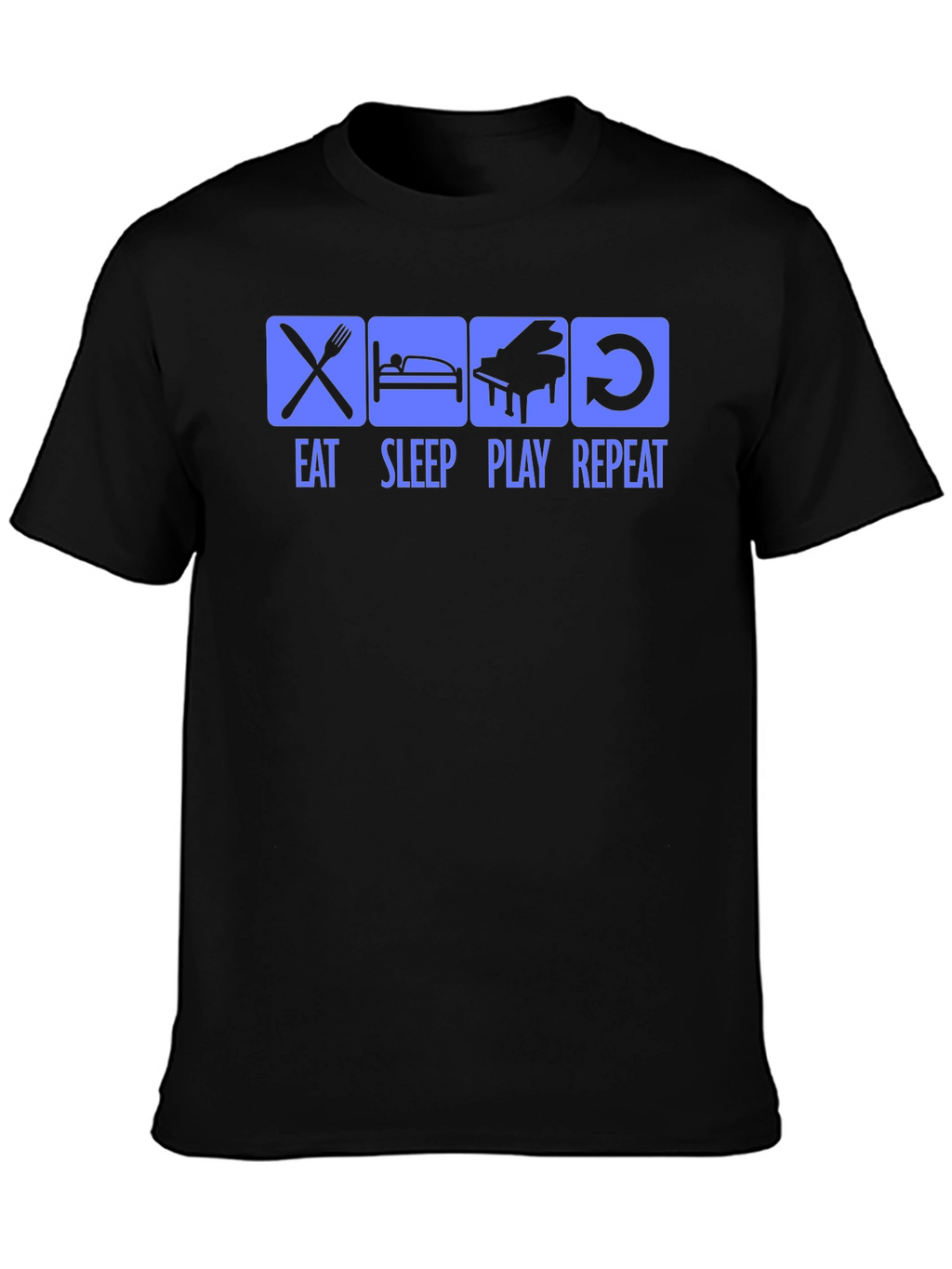 Eat Sleep Play Repeat Graphic Tee