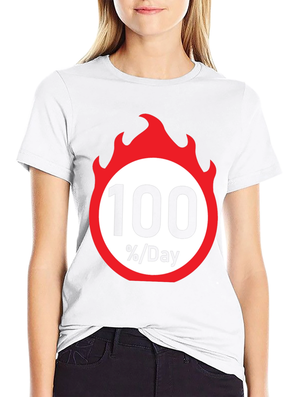 100 Percent Per Day Graphic T-Shirt