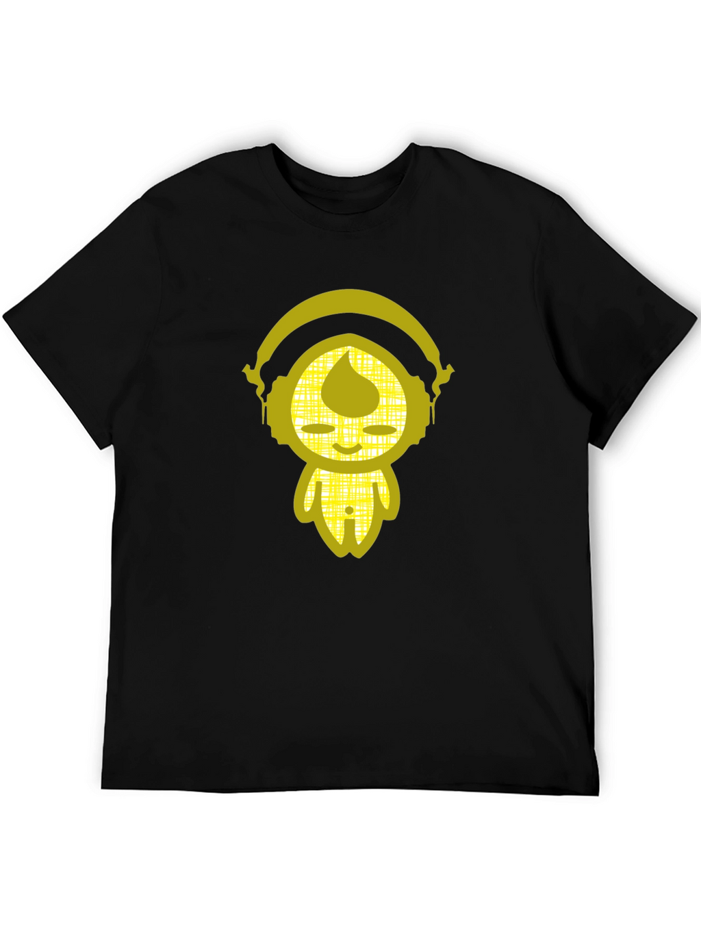 Zen DJ Graphic Tee - Cool Black Cotton T-Shirt