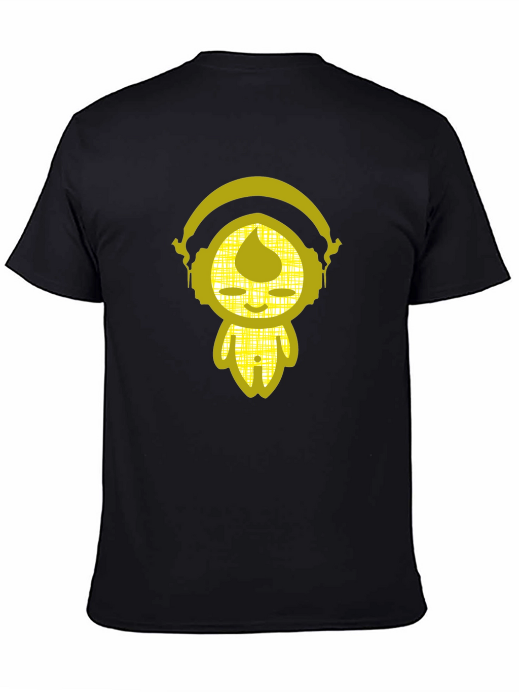 Zen DJ Graphic Tee - Cool Black Cotton T-Shirt