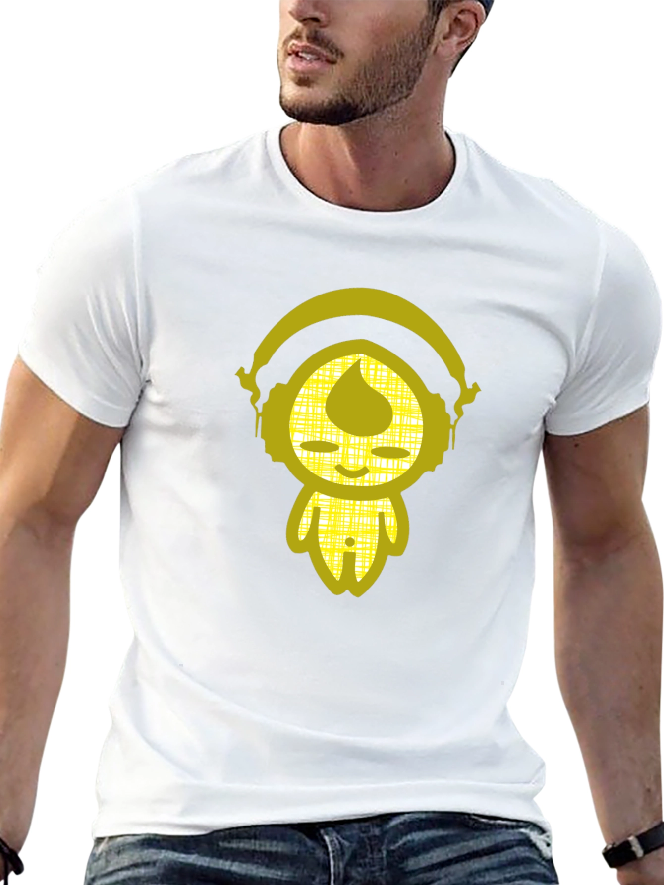 Zen DJ Graphic Tee - Cool Black Cotton T-Shirt
