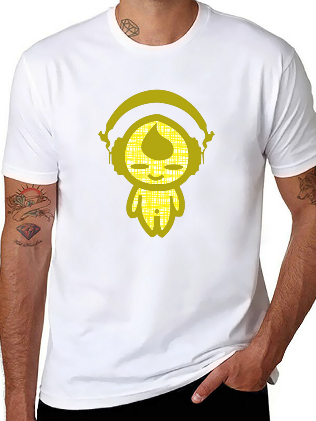 Zen DJ Graphic Tee - Cool Black Cotton T-Shirt