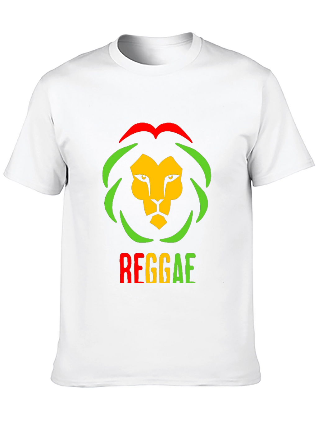 Reggae Lion Head Graphic T-Shirt