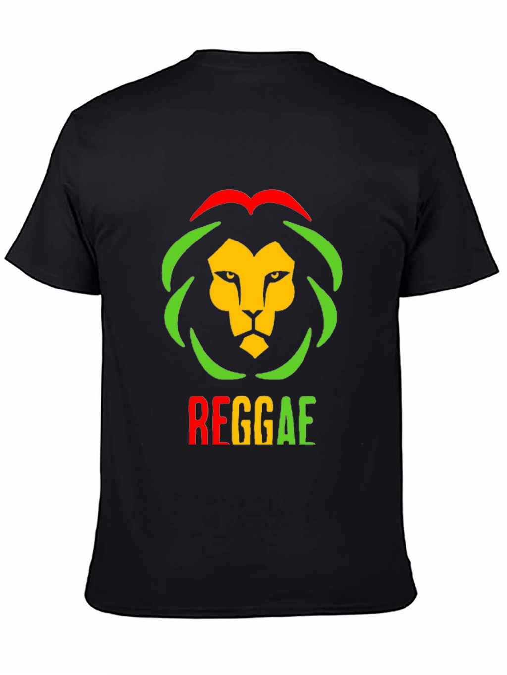 Reggae Lion Head Graphic T-Shirt