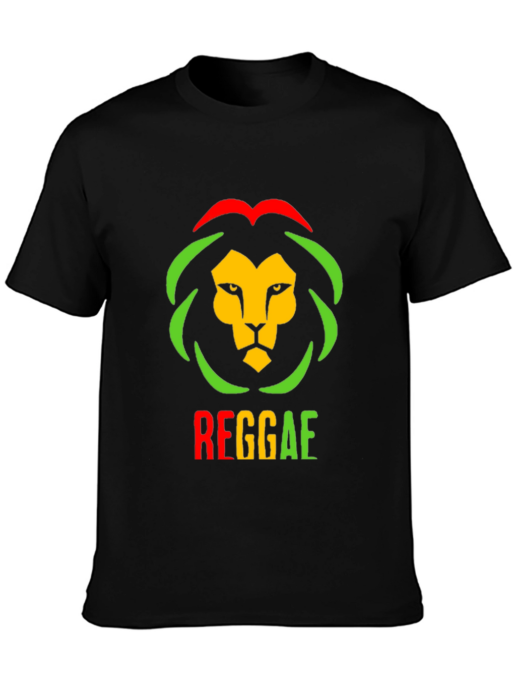 Reggae Lion Head Graphic T-Shirt