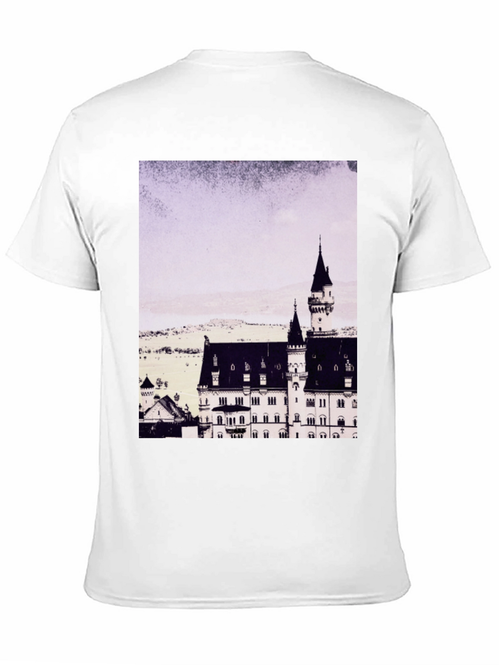 Castle Graphic Tee - Mens Black T-Shirt