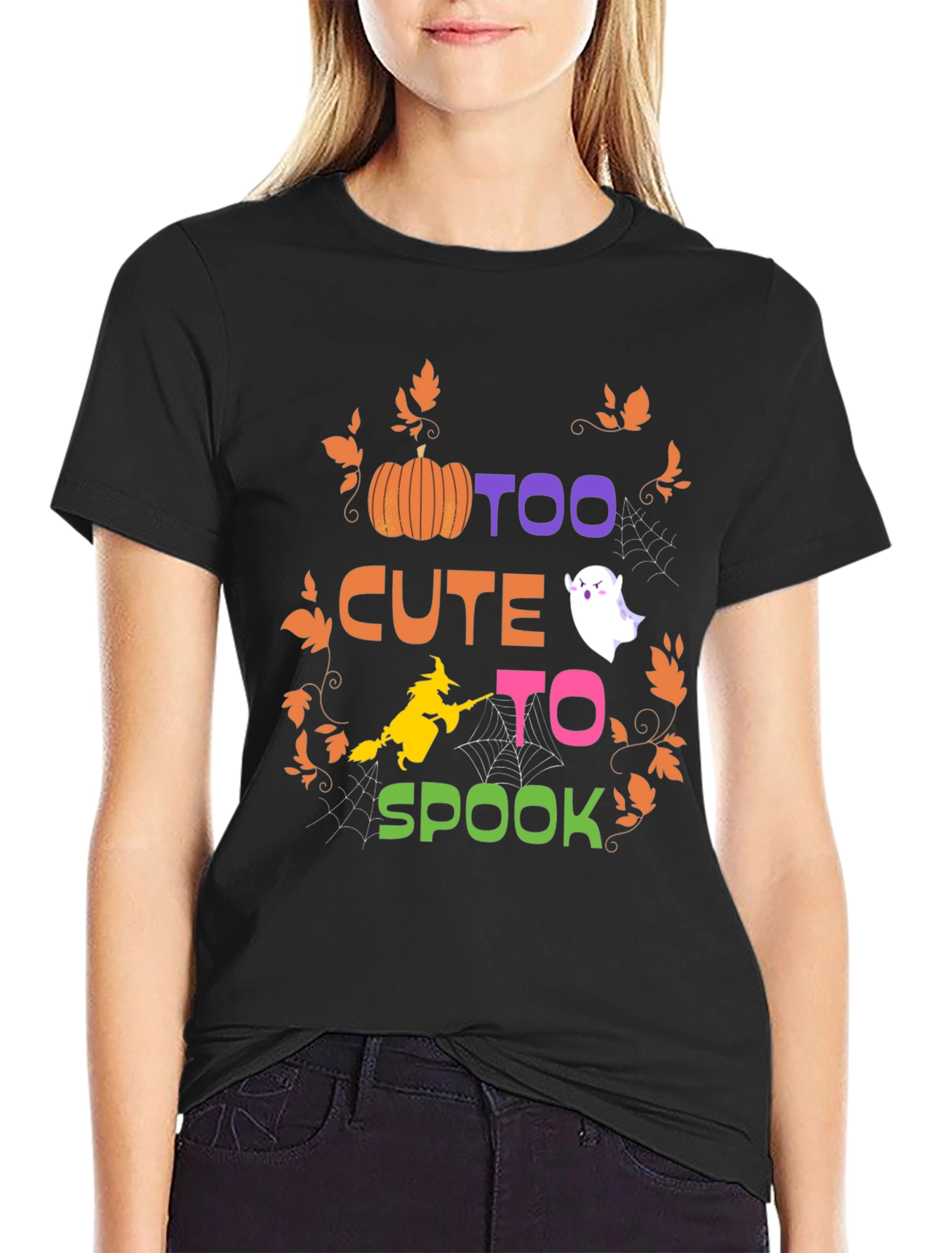 Too Cute to Spook Halloween T-Shirt