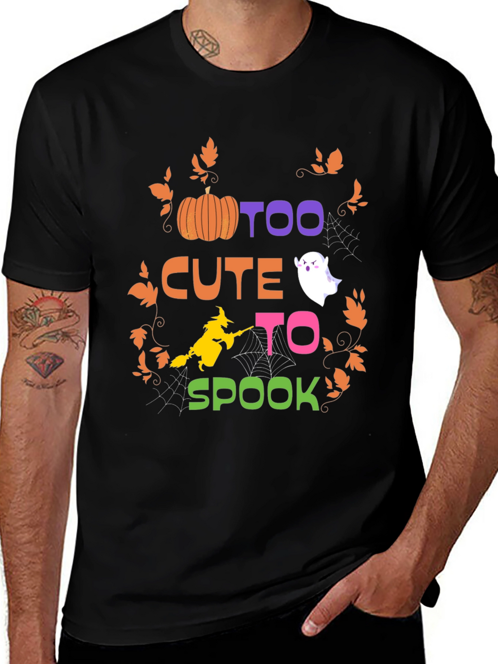 Too Cute to Spook Halloween T-Shirt