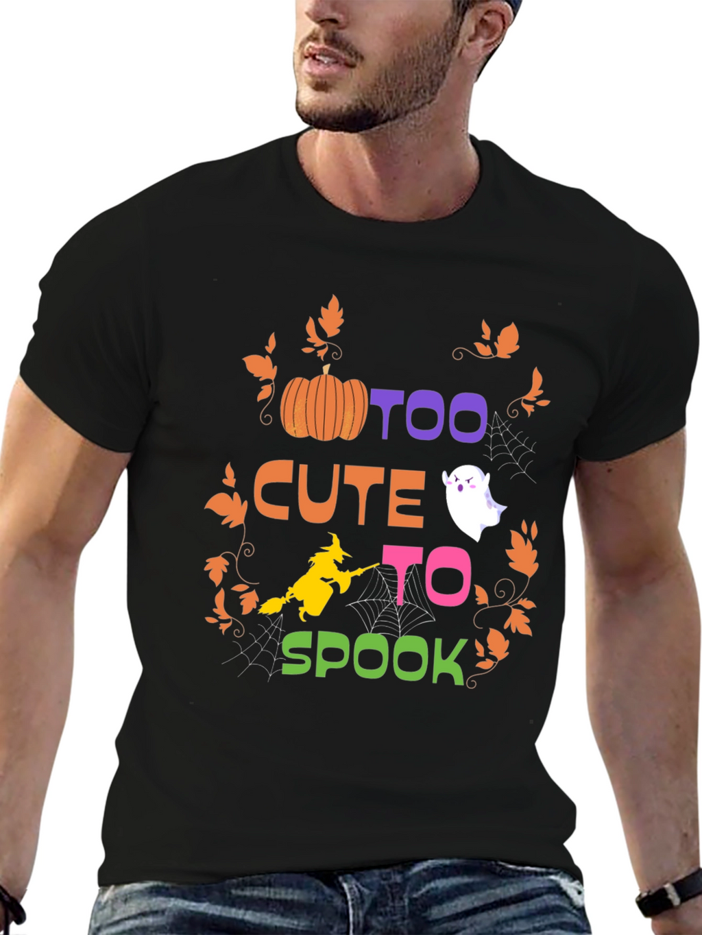 Too Cute to Spook Halloween T-Shirt