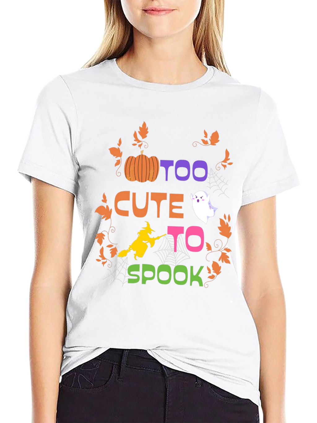 Too Cute to Spook Halloween T-Shirt