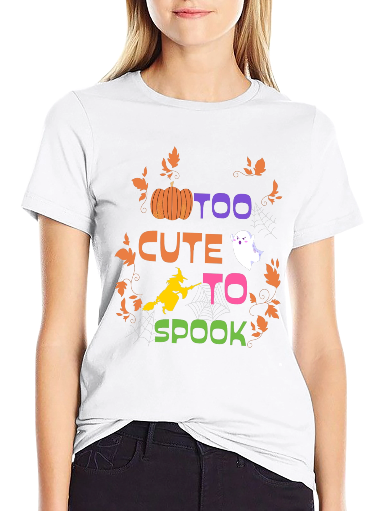 Too Cute to Spook Halloween T-Shirt