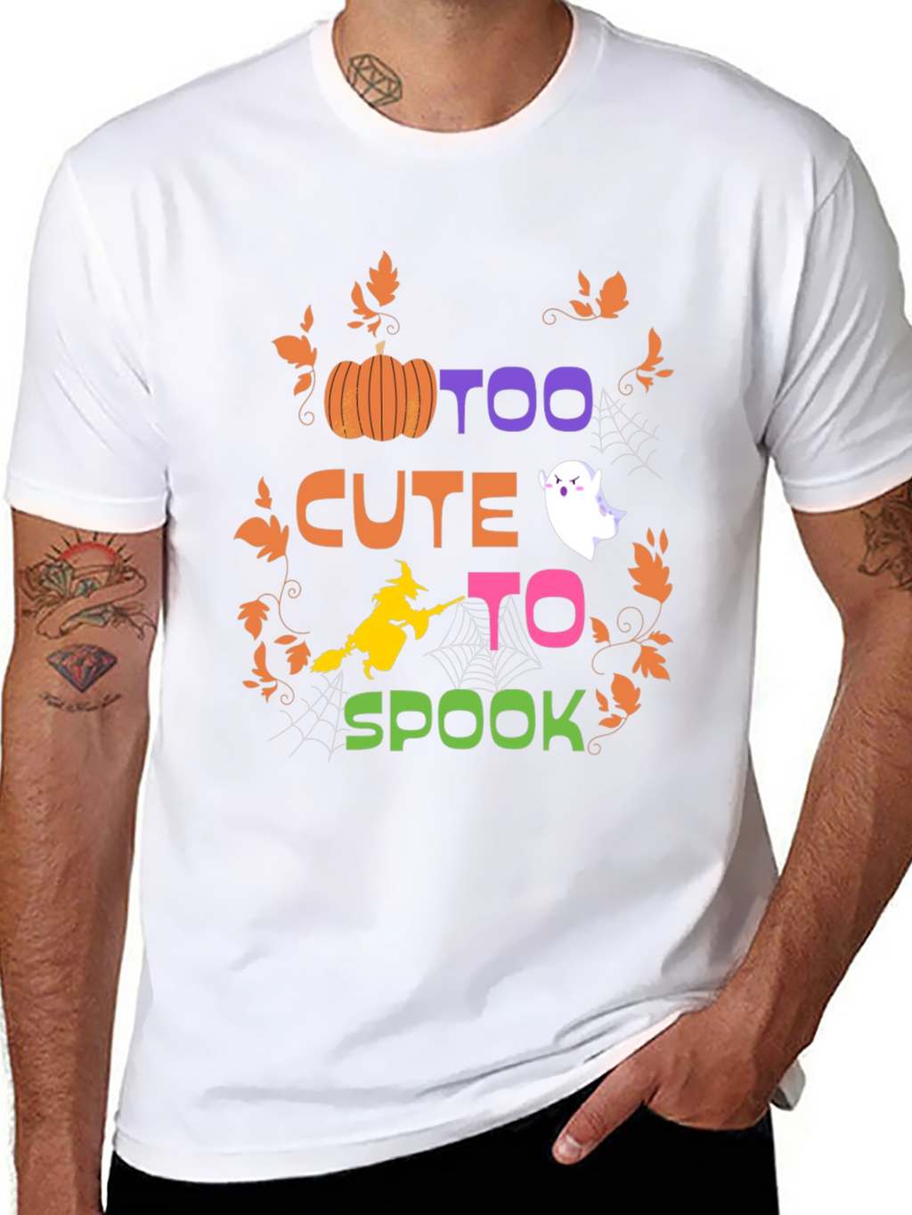 Too Cute to Spook Halloween T-Shirt