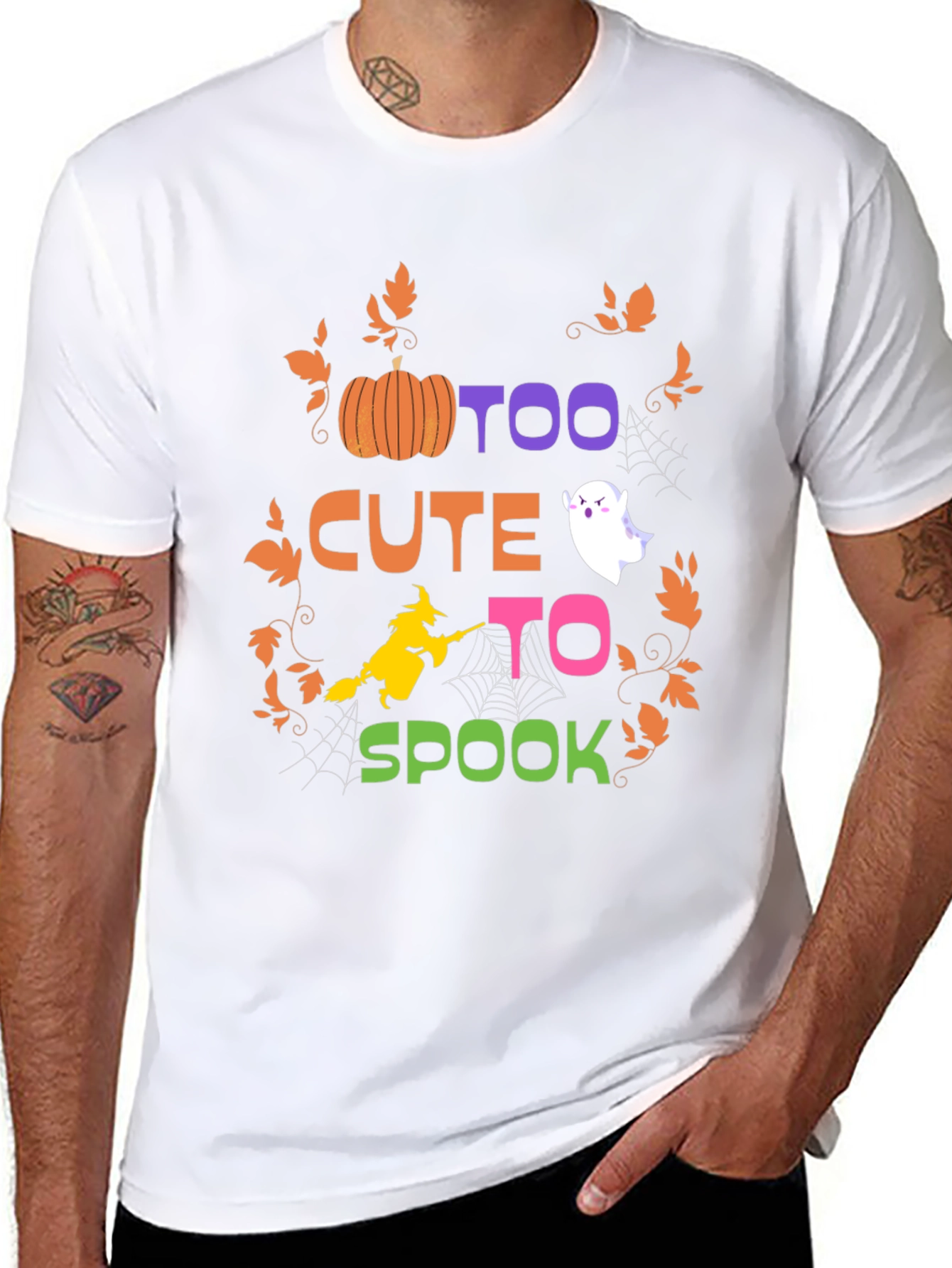 Too Cute to Spook Halloween T-Shirt
