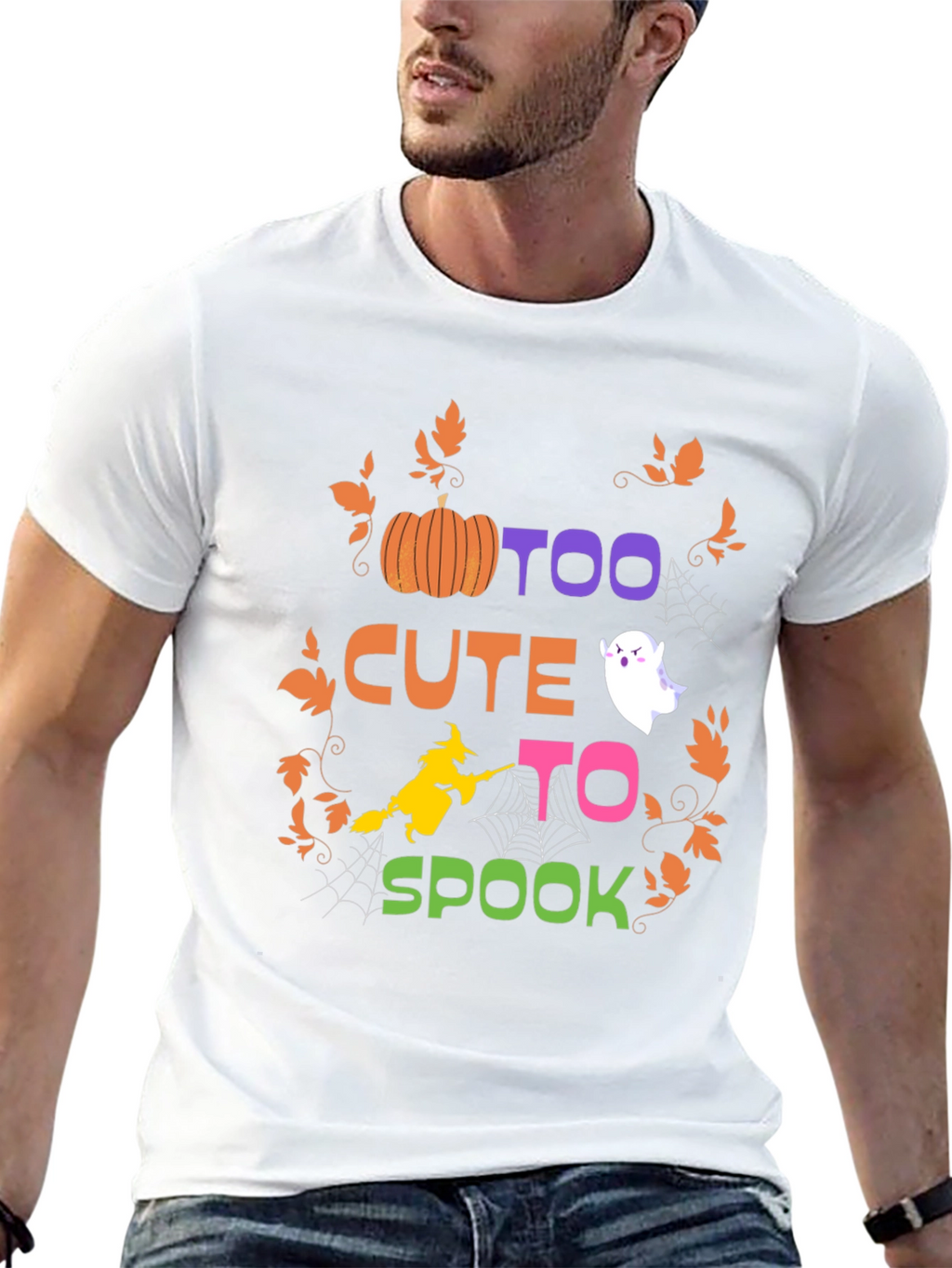 Too Cute to Spook Halloween T-Shirt