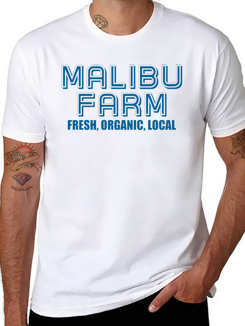 Malibu Farm Graphic Tee - Fresh Organic Local