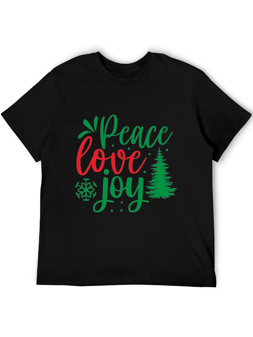 Peace Love Joy Christmas T-Shirt