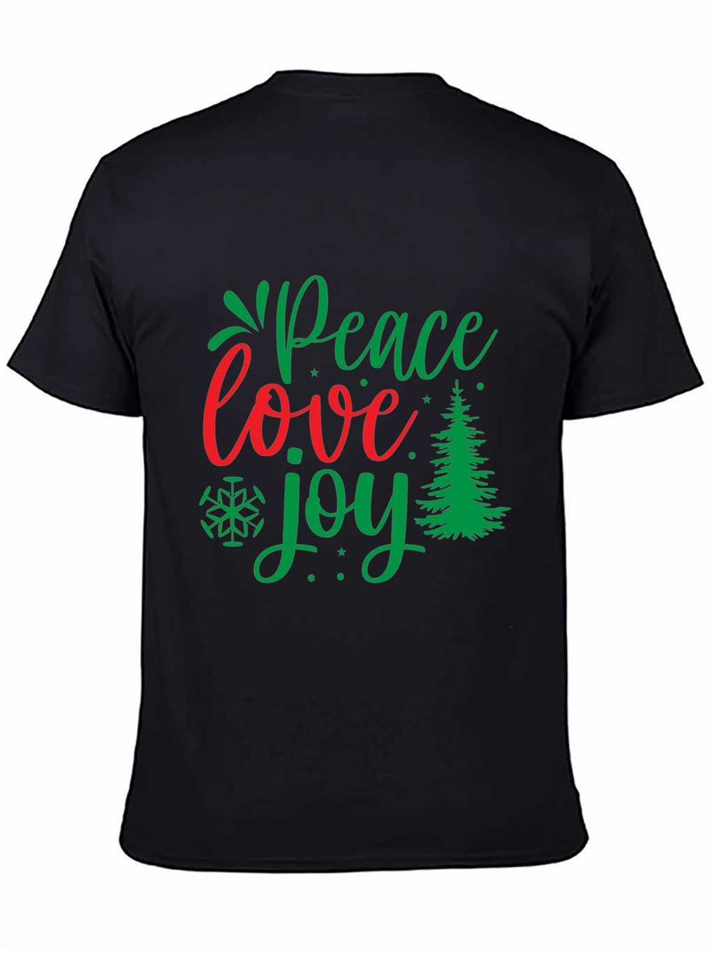 Peace Love Joy Christmas T-Shirt