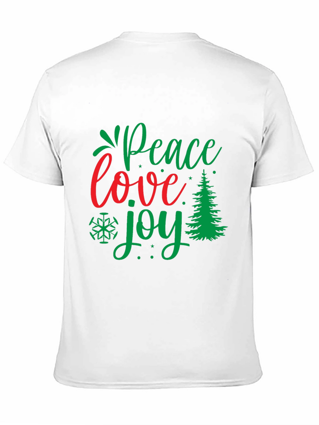 Peace Love Joy Christmas T-Shirt