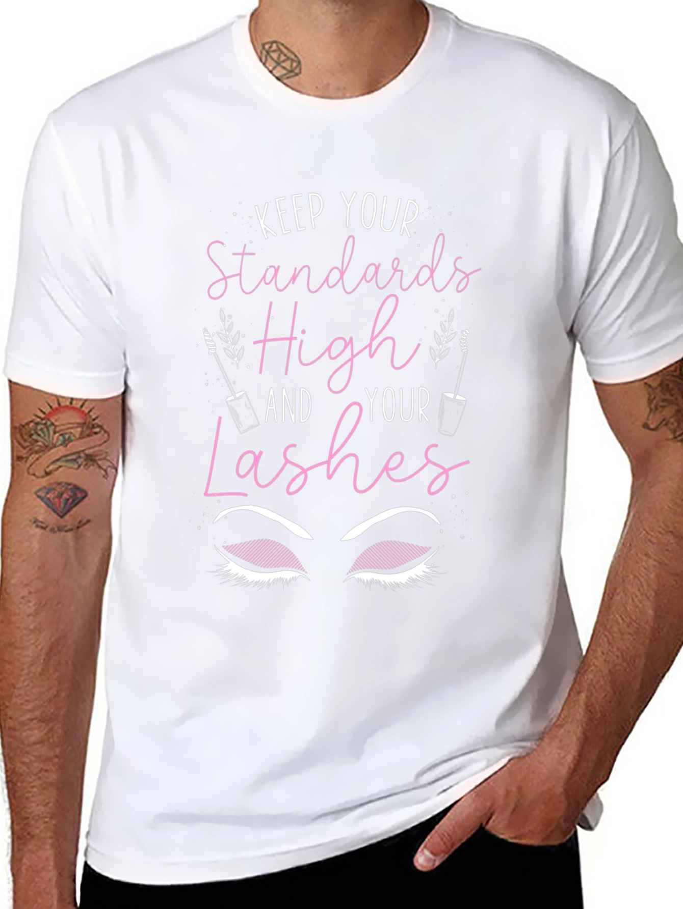Keep Standards High Lashes T-Shirt