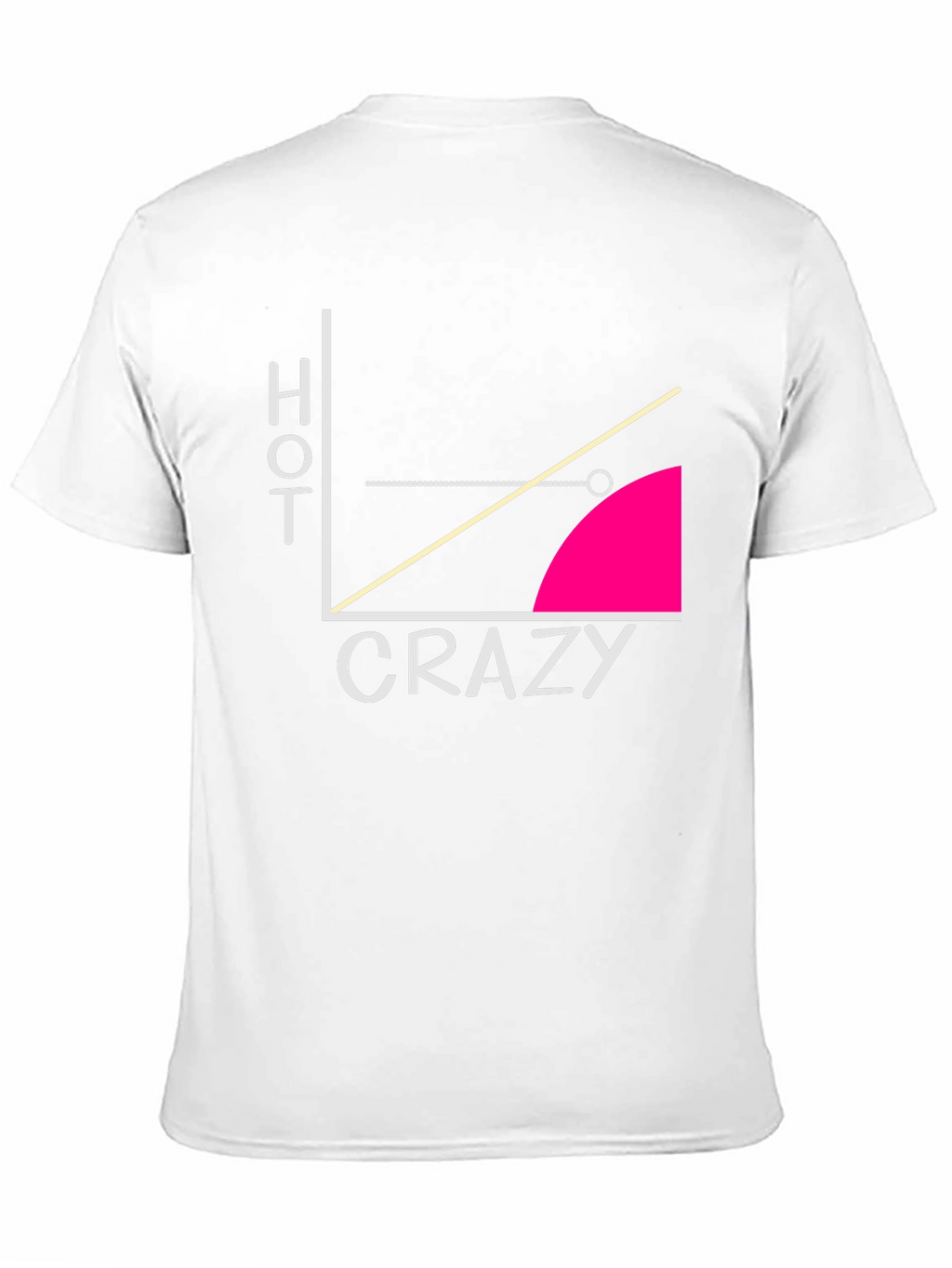 Hot Crazy Graph T-Shirt - Funny Mens Tee