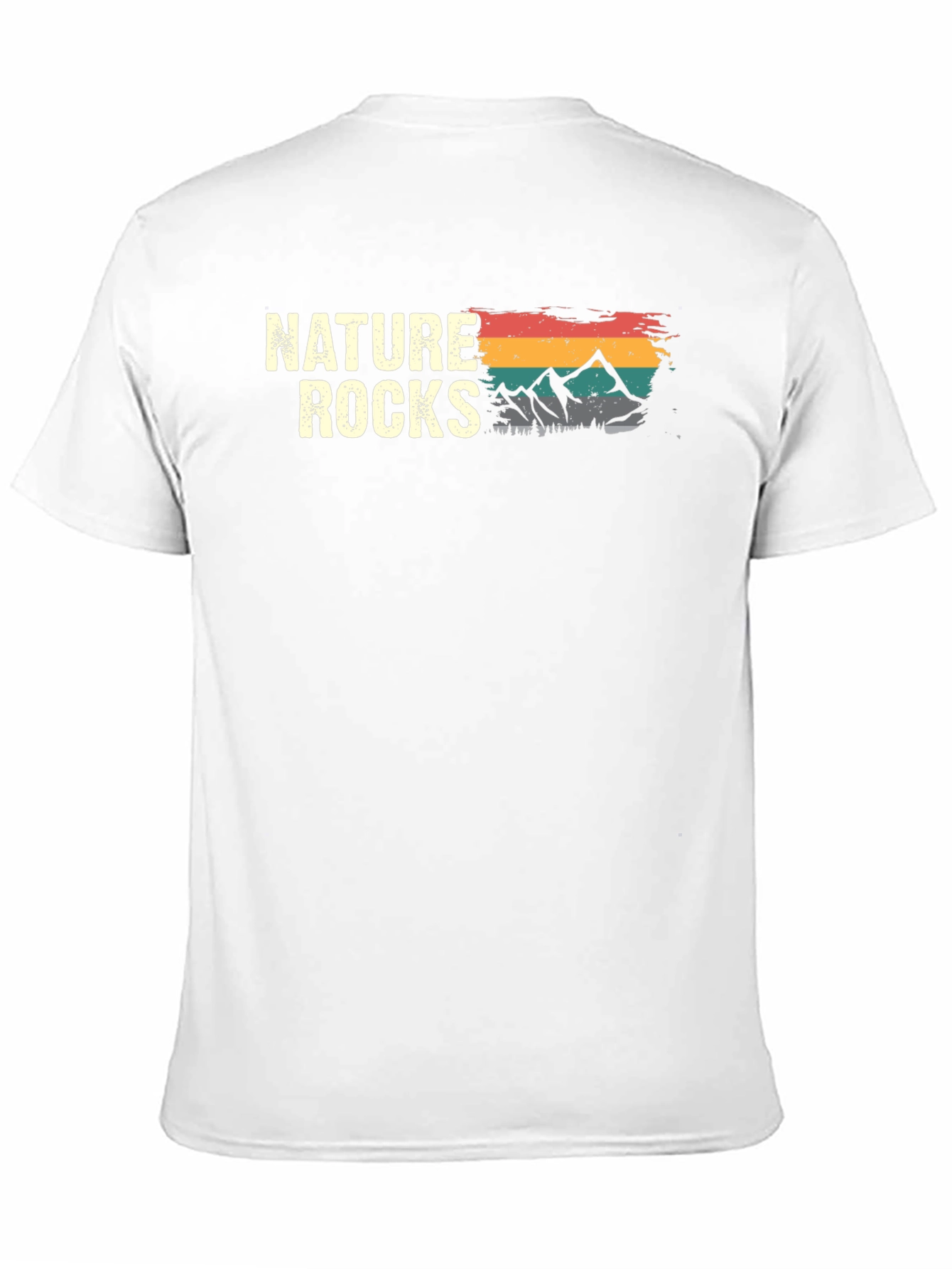 Nature Rocks T-Shirt - Mountain Design Tee
