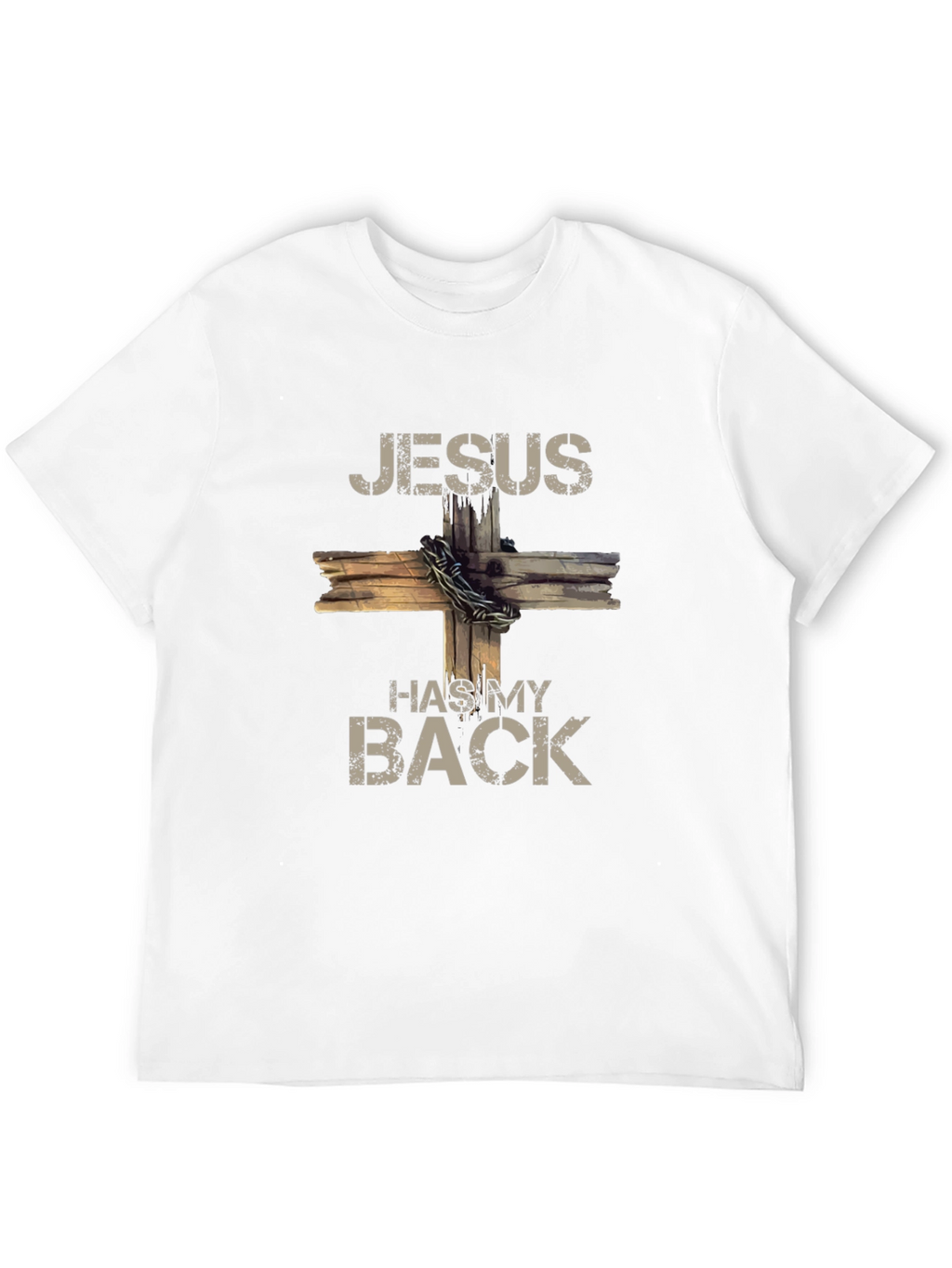 Jesus Has My Back Graphic Tee