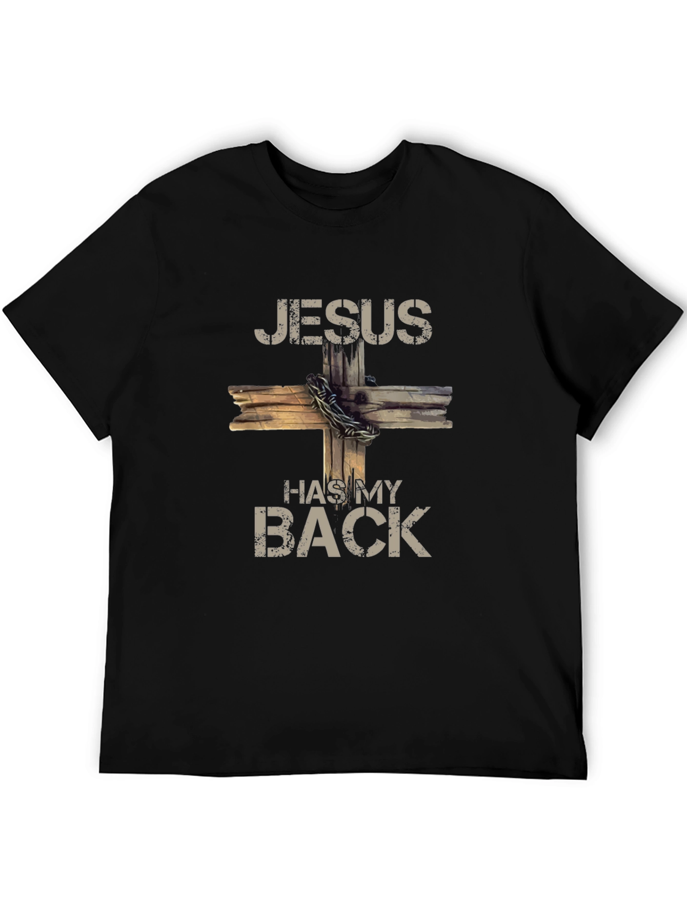 Jesus Has My Back Graphic Tee
