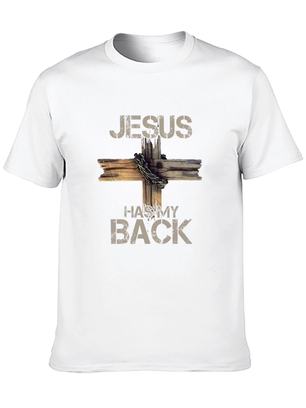 Jesus Has My Back Graphic Tee